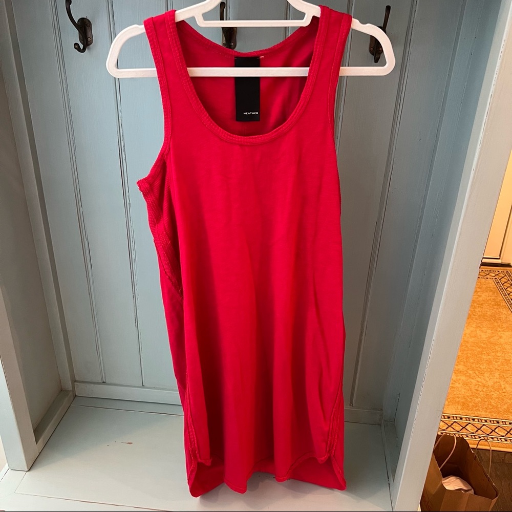 Loose Fitting Heather Dress